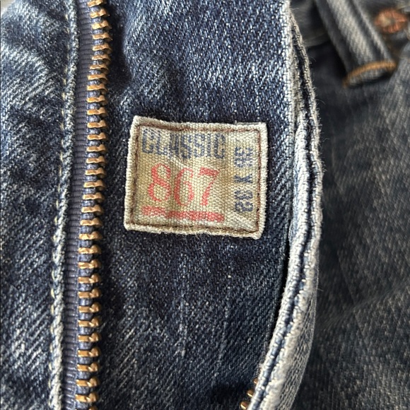 Y2K Polo Ralph Lauren 867 Classic Fit Stonewash Jeans 36x32 - Picture 7 of 7